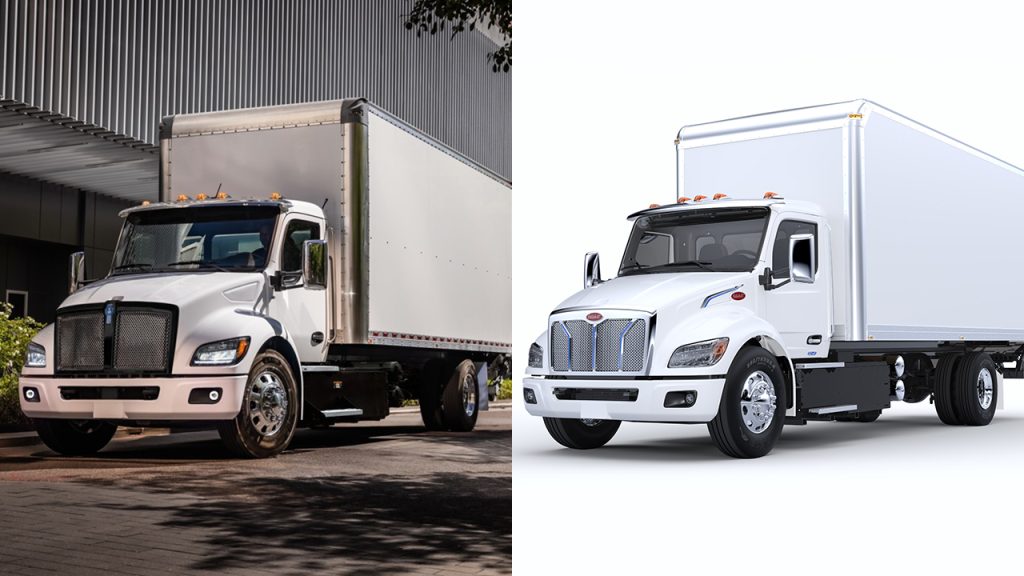 Peterbilt and Kenworth Introduce New Medium-Duty Electric Trucks to Enhance Delivery and Vocational Fleet Options