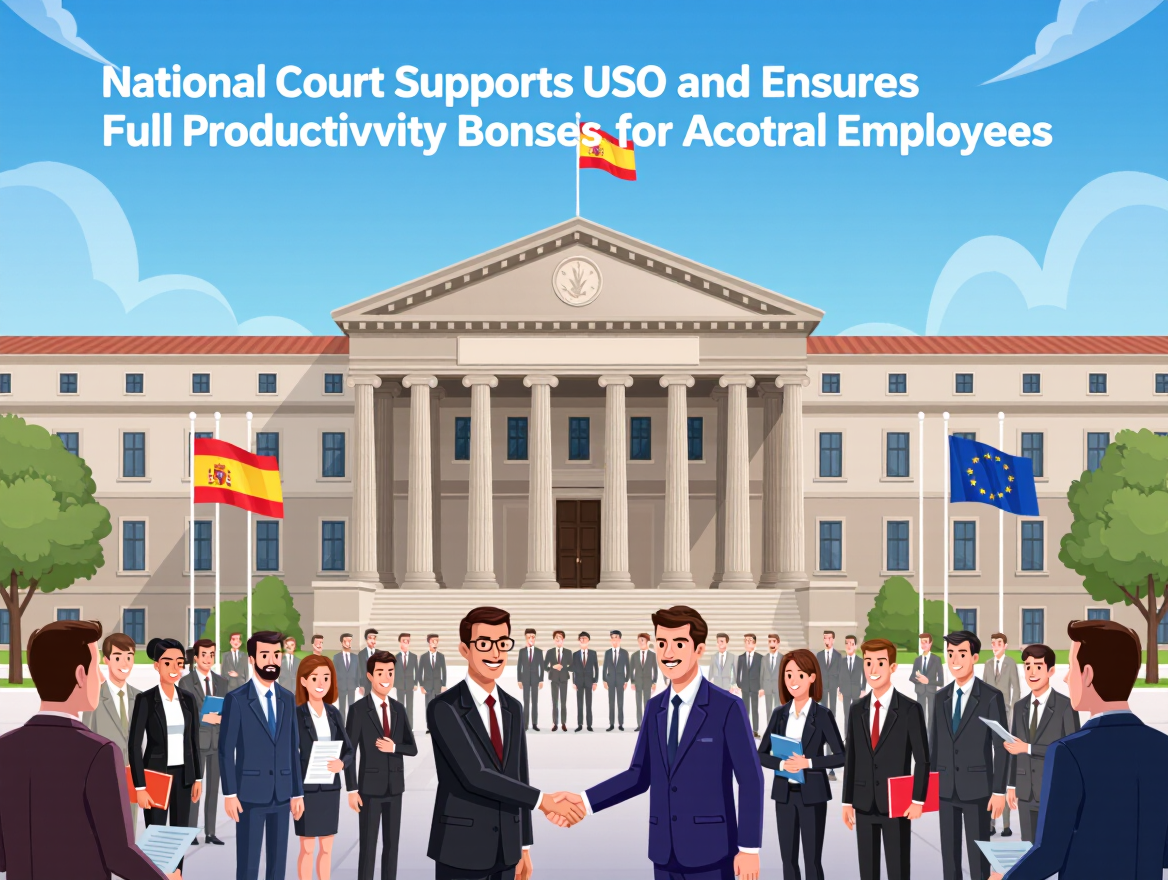 National Court Supports USO and Ensures Full Productivity Bonuses for Acotral Employees