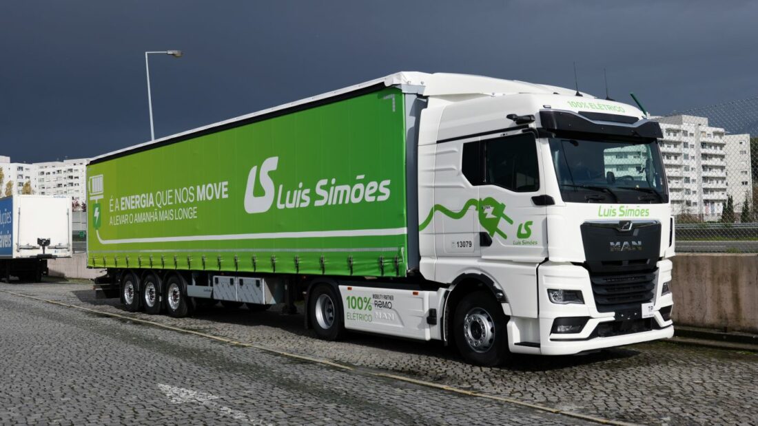 Luís Simões Integrates MAN eTGX Electric Truck and High-Power Charging Stations in Sustainable Fleet Upgrade