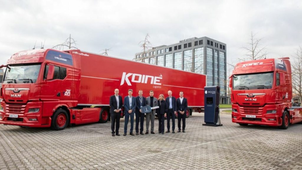 MAN Sends Two eTGX Electric Trucks to Koinè Enhancing Sanpellegrino’s Sustainable Logistics