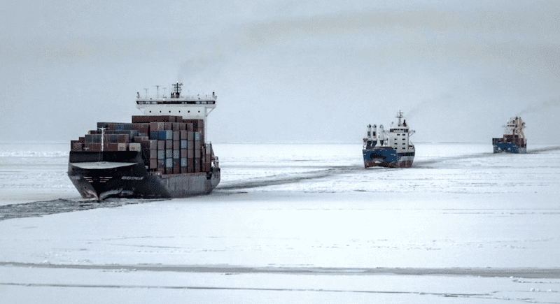 China Boosts Arctic Container Shipping, Achieving Record 14 Voyages via Northern Sea Route in 2025