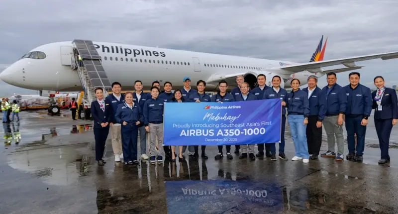 Philippine Airlines Alza Vuelo como Primer Operador del Airbus A350-1000 de Cabina Ancha en el Sudeste Asiático