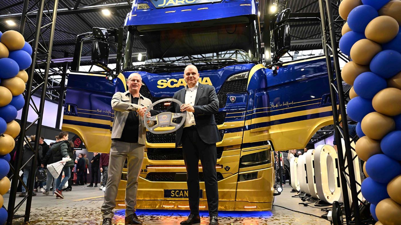 Jaro Impex Receives Scania’s Millionth 770S V8 6×2 Truck Marking a Production Milestone