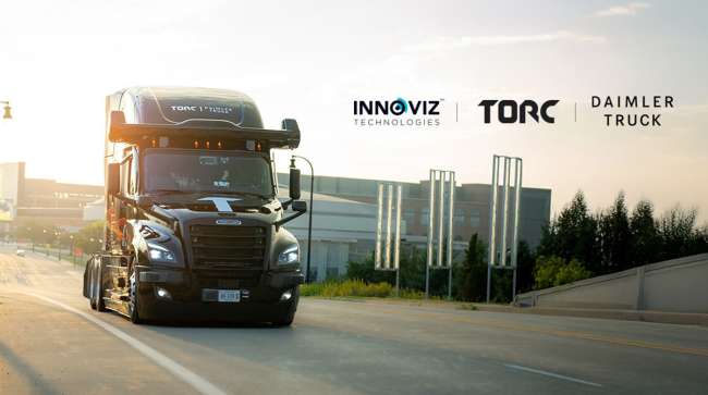 Как Torc Robotics продвигает автономные грузоперевозки с помощью лидаров ближнего действия от Innoviz