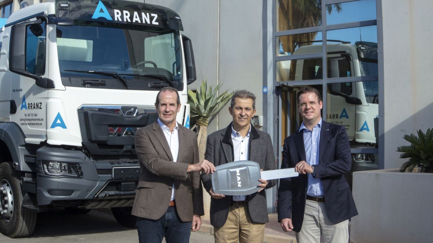 Transportes Arranz Boosts Construction Capacity with 71 New MAN TGS 35.440 8×4 Concrete Mixers