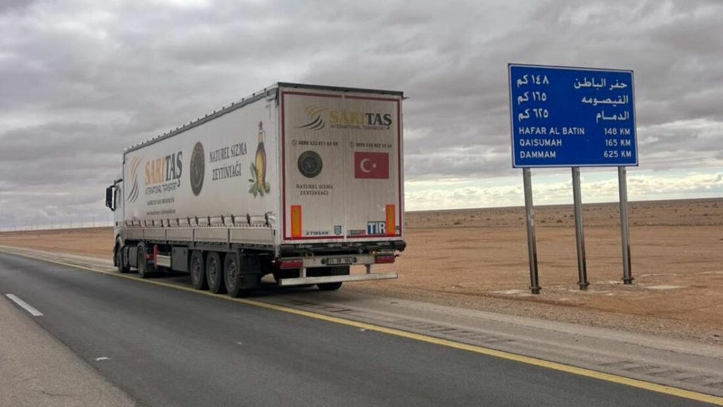 Revival of TIR Transport Routes from Turkey to GCC Markets via Syria Restores Vital Logistics Link