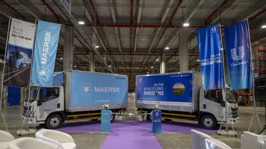 Maersk and Unilever Drive Saudi Arabia’s Green Logistics Forward with Electric Van Launch