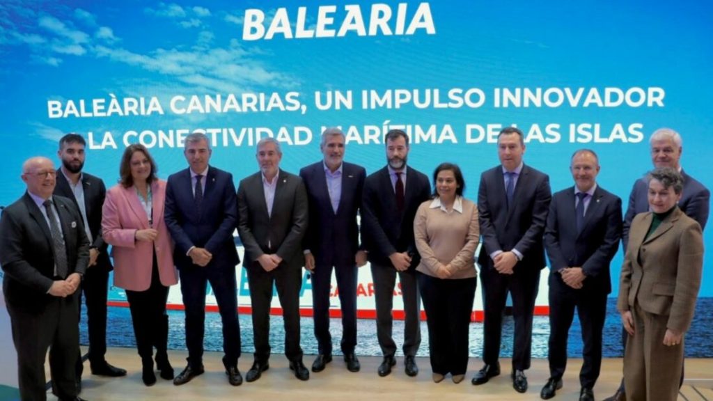 Baleària outlines expanded maritime links and fleet upgrades for the Canary Islands