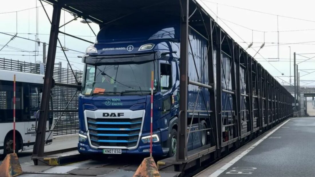 Milestone in Cross‑Channel Low‑Emission Freight: Electric Truck Passage with LeShuttle Freight