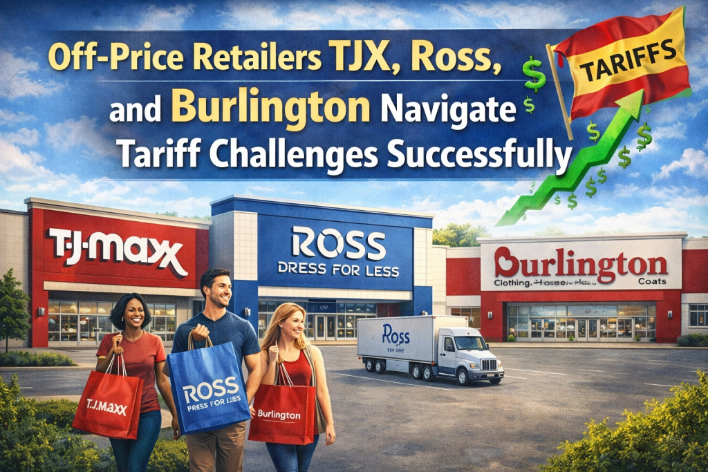 Off-Price Retailers TJX, Ross, and Burlington Navigate Tariff Challenges Successfully