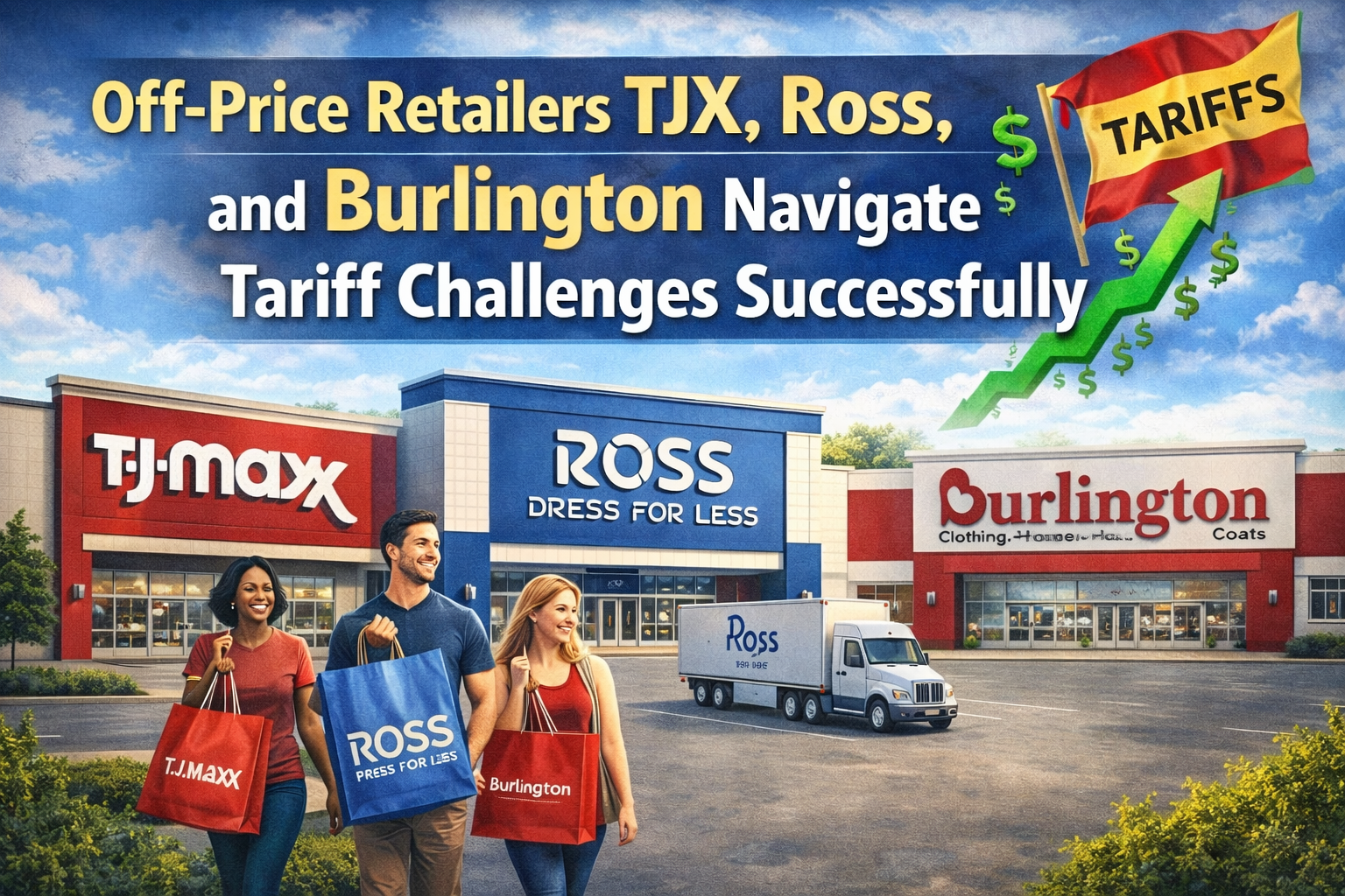 Off Price-återförsäljarna TJX, Ross och Burlington navigerar framgångsrikt i tullutmaningar