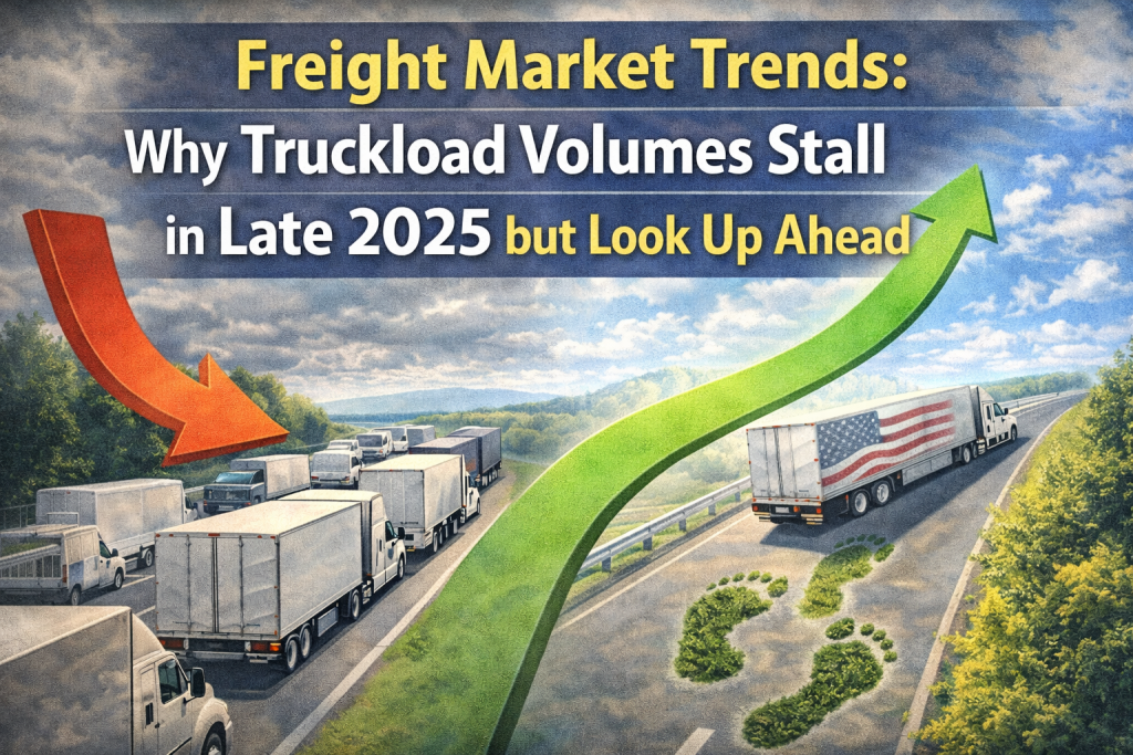 Freight Market Trends: Why Truckload Volumes Stall in Late 2025 but Look Up Ahead