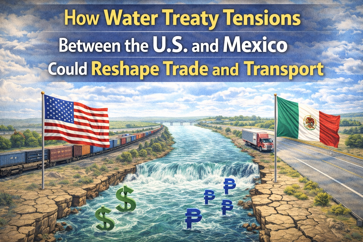Hur vattenspänningar mellan USA och Mexiko kan forma om handel och transport