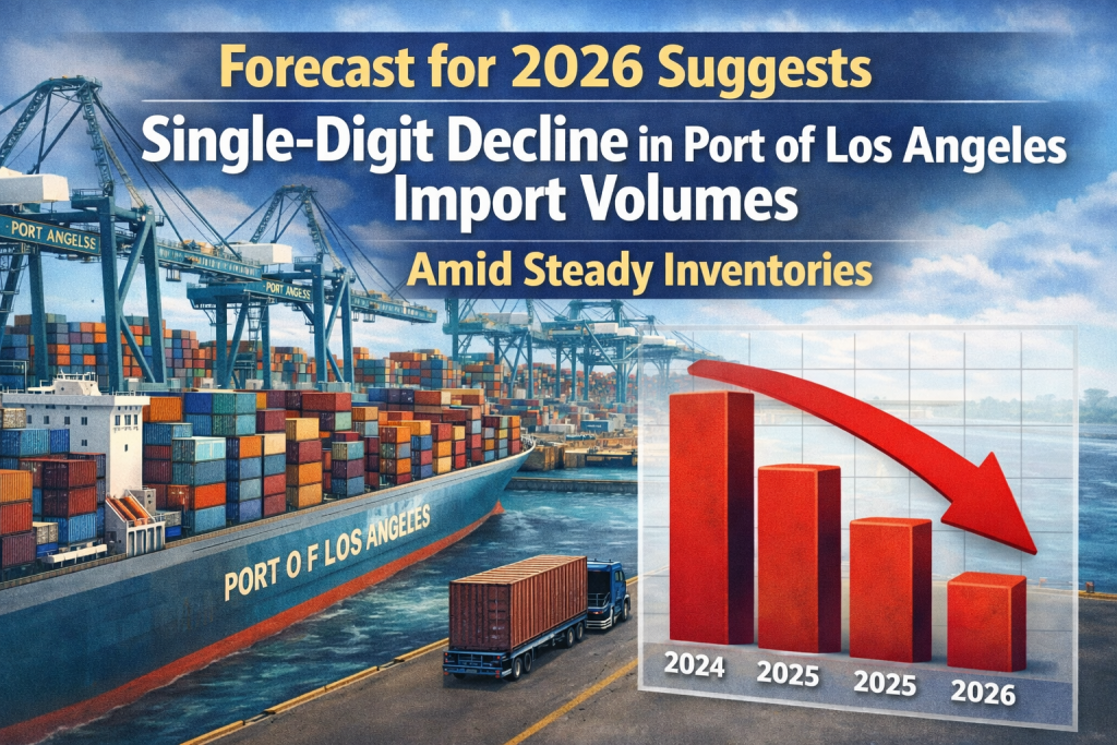 Forecast for 2026 Suggests Single-Digit Decline in Port of Los Angeles Import Volumes Amid Steady Inventories