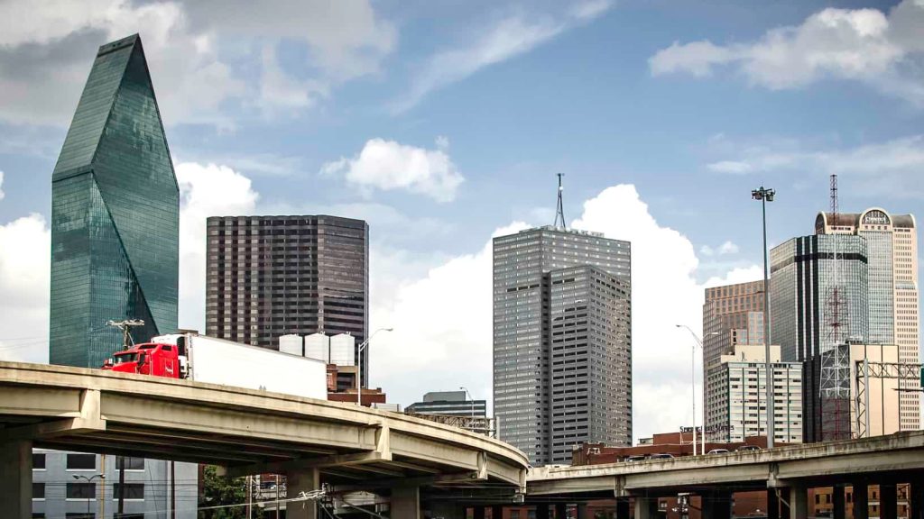 How an ice storm over Dallas could ripple through U.S. freight and logistics