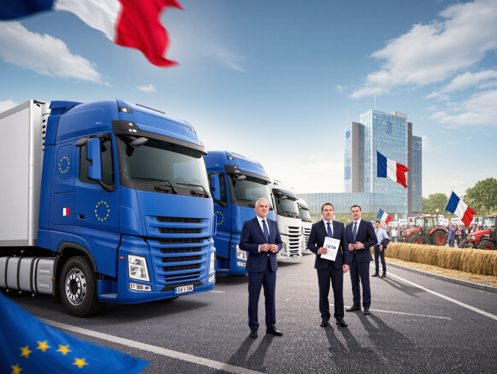 La CETM appelle la Commission européenne à protéger les opérateurs de transport touchés par les manifestations agricoles françaises
