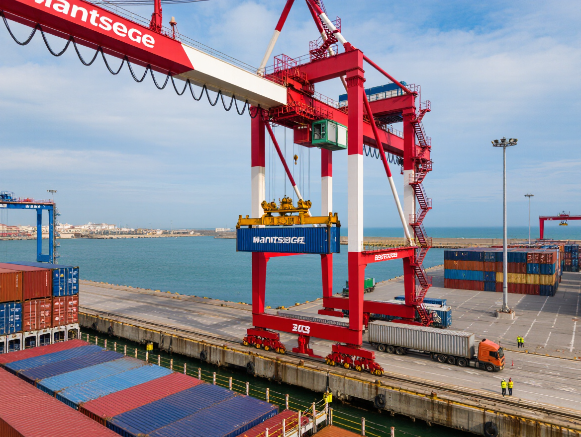 How BERGÉ’s New Mantsinen 300 Crane is Transforming Puerto de Sagunto’s Logistics Landscape