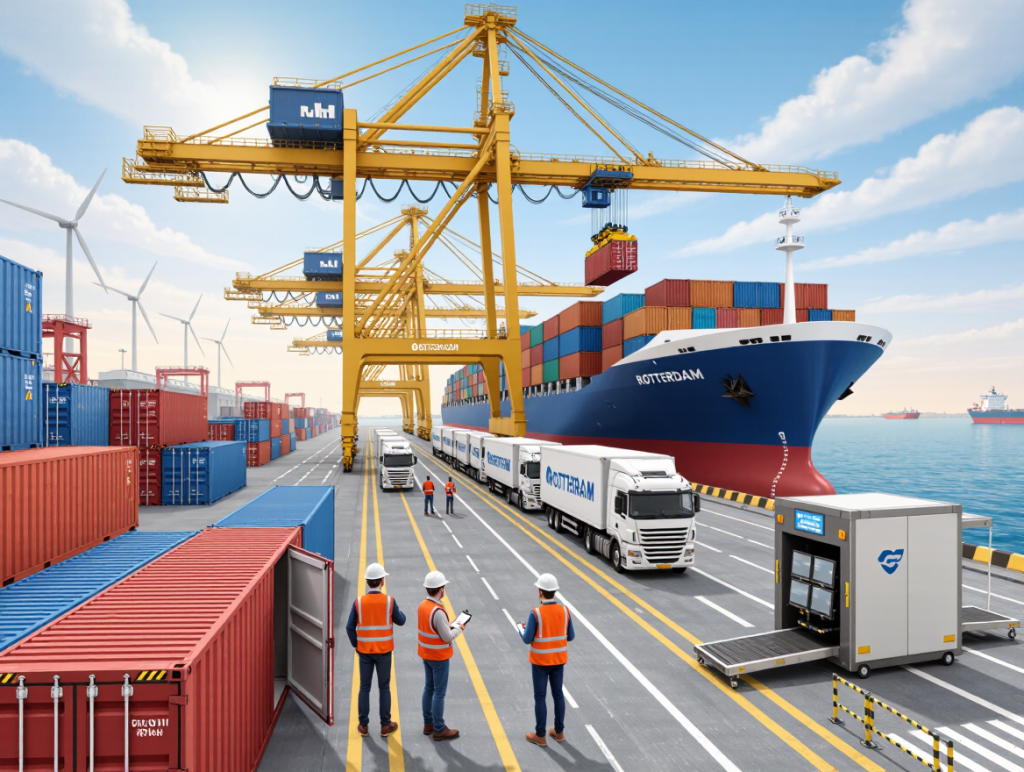 Comment les inspections de conteneurs au port de Rotterdam modifient la dynamique du transport maritime et de la logistique