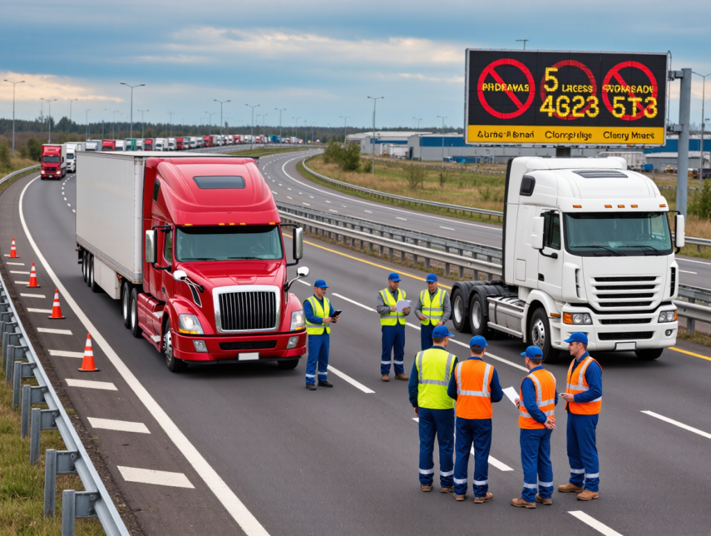 Insikter om professionella förares utmaningar med vägrestriktioner under helgdagar och inverkan på logistikeffektiviteten