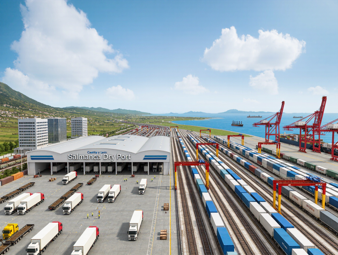Salamanca Dry Port: Strengthening Castilla y León's Connection with Portugal and Atlantic Maritime Routes