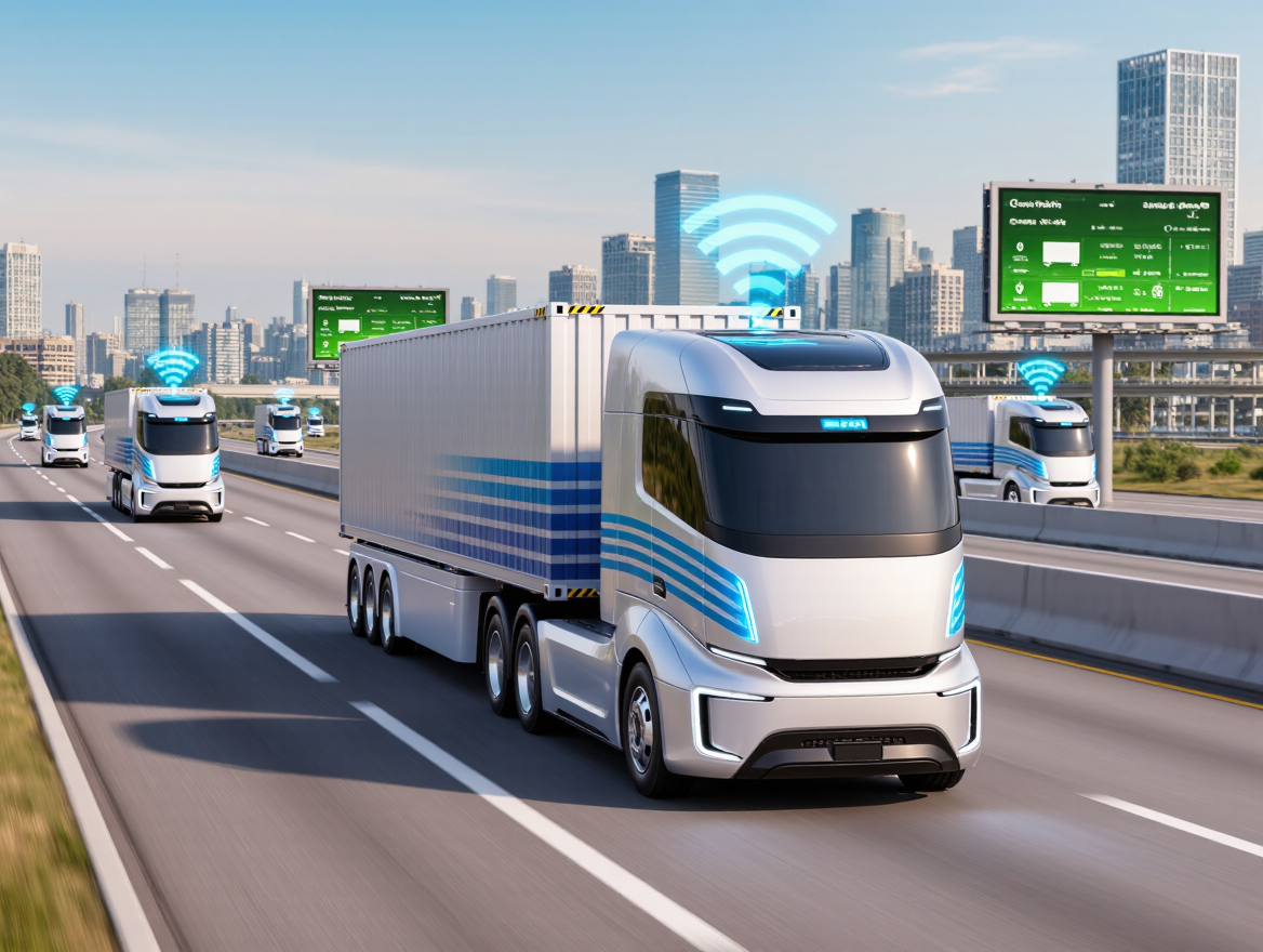How Autonomous Trucks are Transforming Freight Transport and Cutting Costs by Up to 30%