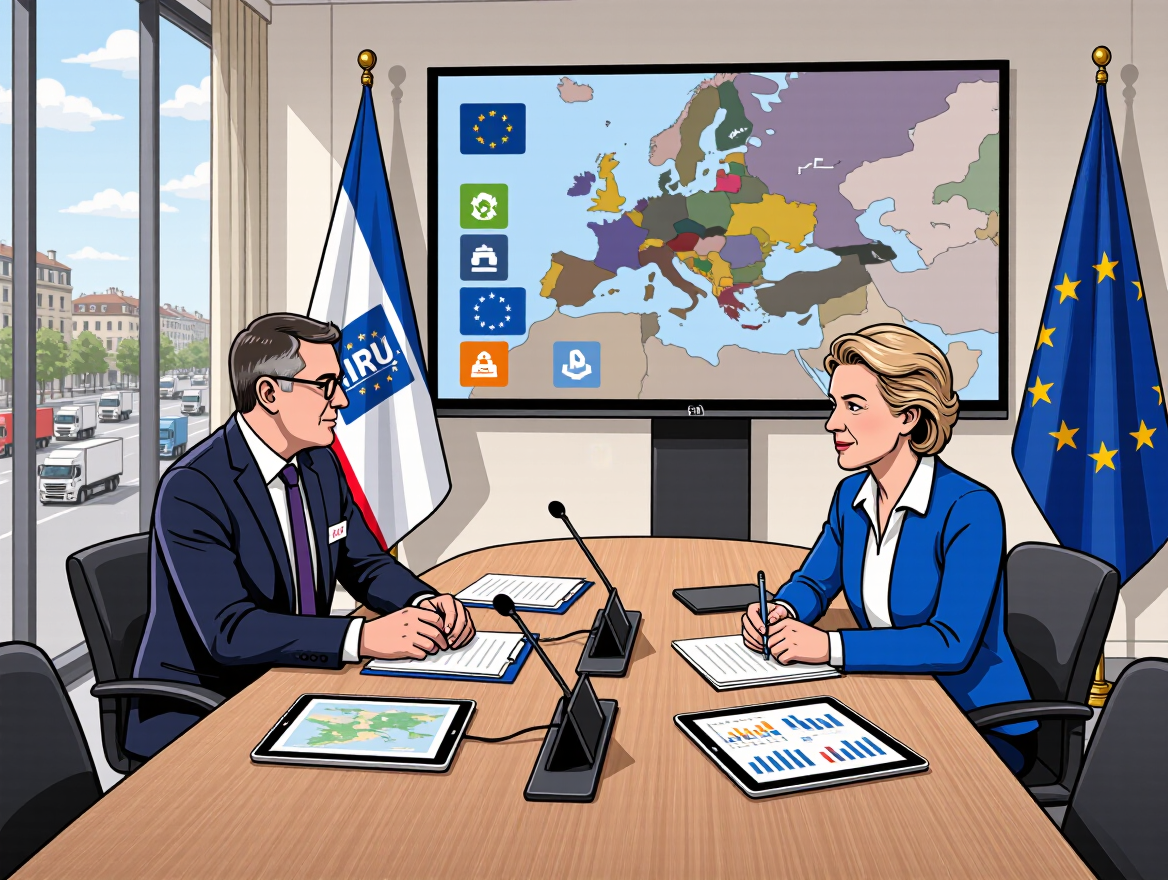 How IRU and the European Union Collaborate to Address Core Challenges in Road Transport