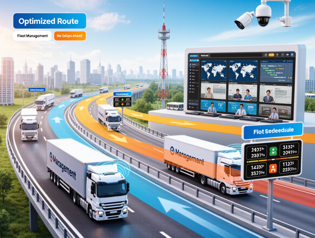 How National Moving Services Optimize Routes, Fleet Management, and Schedules to Avoid Delays on the Road