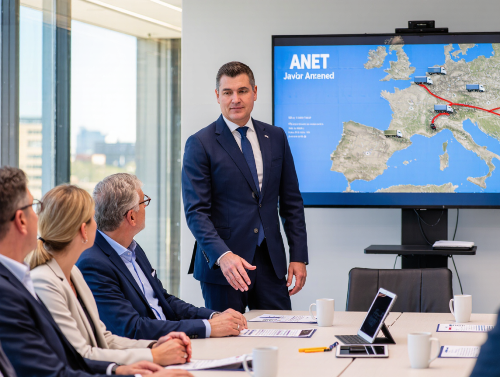 Javier Arnedo Engages with ANET to Address the Complex Challenges Facing Road Freight Transport in Spain