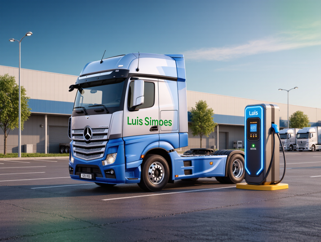 Luís Simões, Sürdürülebilir Filo Yükseltmesinde MAN eTGX Elektrikli Kamyon ve Yüksek Güçlü Şarj İstasyonlarını Entegre Ediyor