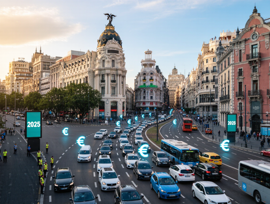 Madrid’s Traffic Fine Revenue Set to Skyrocket in 2025 with Over 420 Million Euros Forecasted