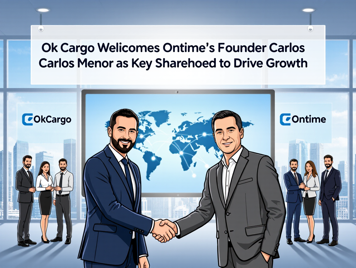 OkCargo Îl întâmpină pe fondatorul Ontime, Carlos Moreno, ca acționar cheie pentru a stimula creșterea