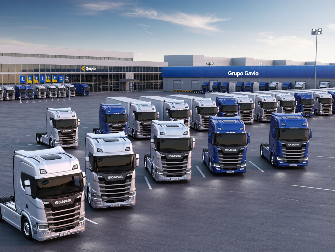 Scania Delivers More Than 100 Scania Super Trucks to Strengthen Grupo Gavio’s Fleet Across Europe