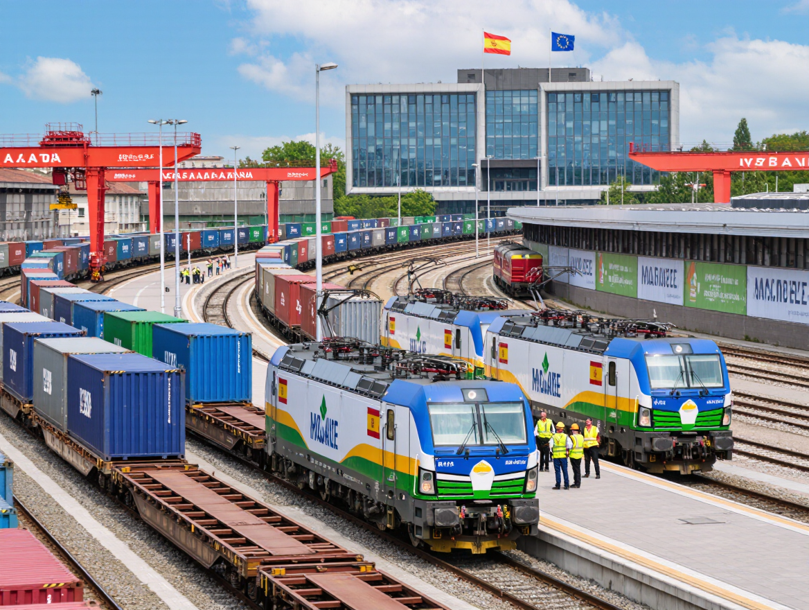 Il Ministero spagnolo concede 44,37 milioni di euro ai principali operatori ferroviari merci per promuovere il trasporto sostenibile di merci