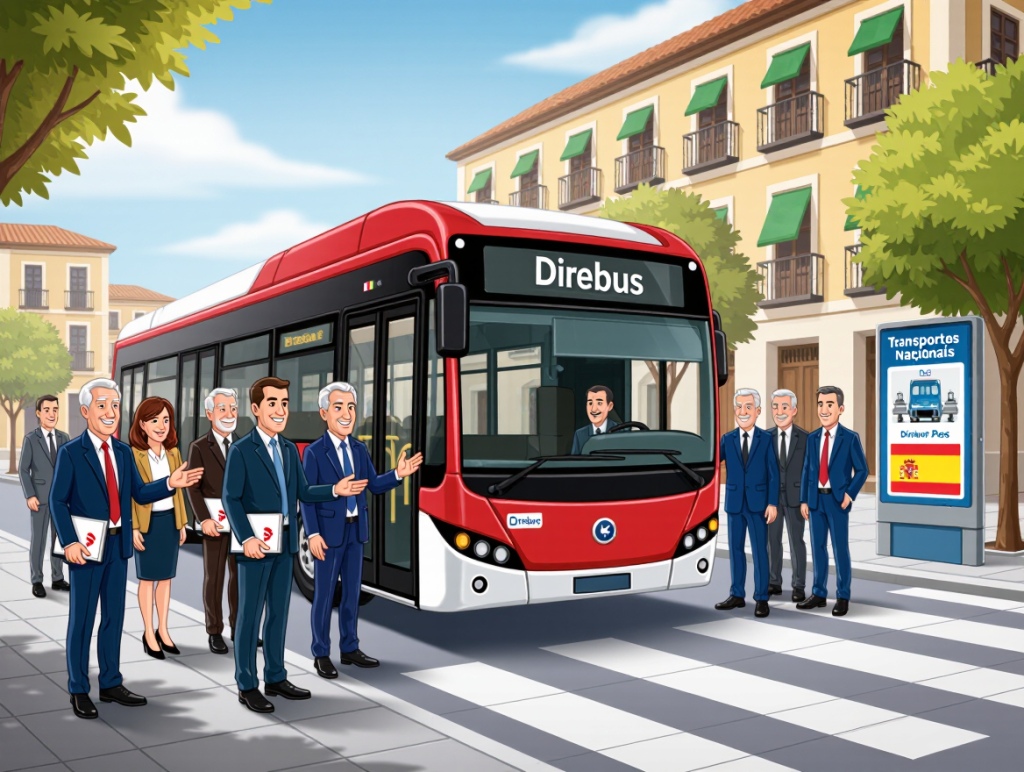 L'impact du titre de transport national espagnol sur les services d'autobus discrétionnaires : les préoccupations de Direbús