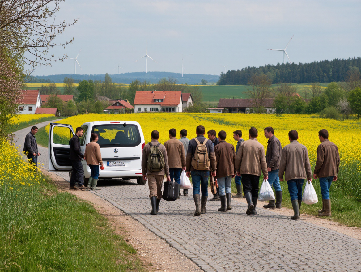 Understanding Romanian Migrant Workers’ Springtime Journey to Northern Germany and Its Impact