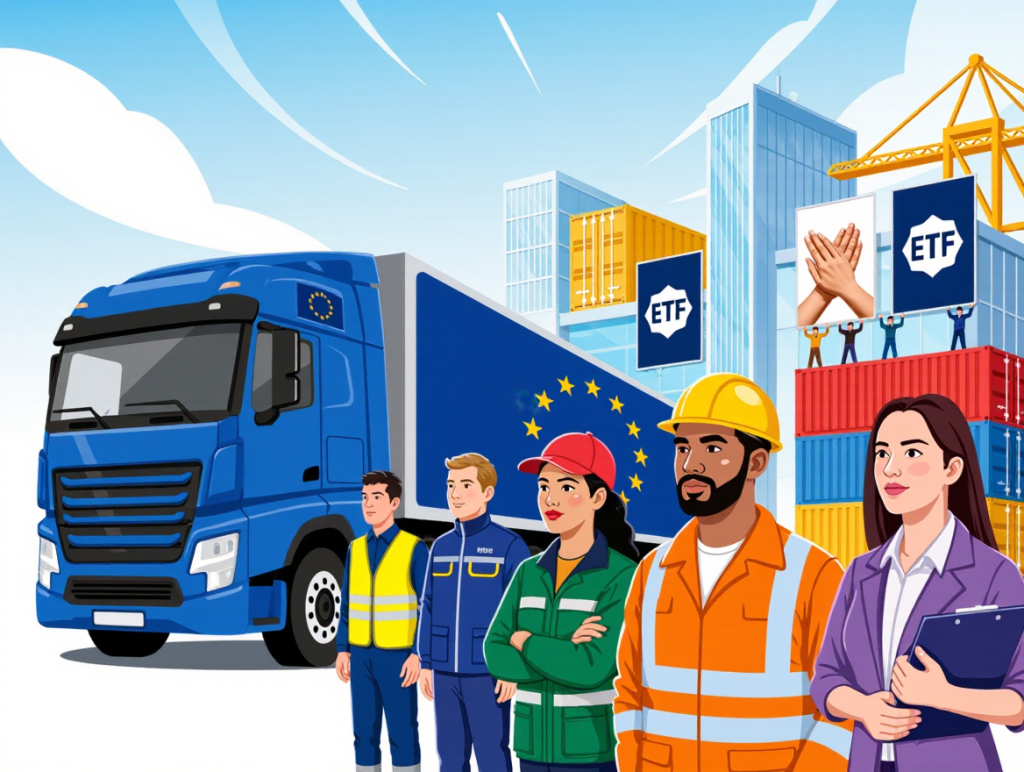 Η ETF υπογραμμίζει την κίνηση για τον τερματισμό της καταχρηστικής υπεργολαβίας στον τομέα των μεταφορών της ΕΕ