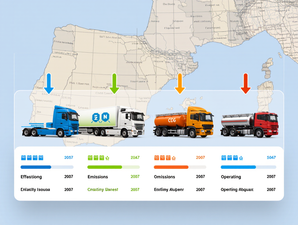 Evaluating Which Truck Propulsion Technology is Best Suited for Spain’s Transport Sector