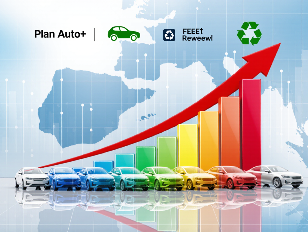 Faconauto ser en potentiell marknadstillväxt till 1,3 miljoner fordonsförsäljningar genom Plan Auto+ och den nationella flottförnyelsen
