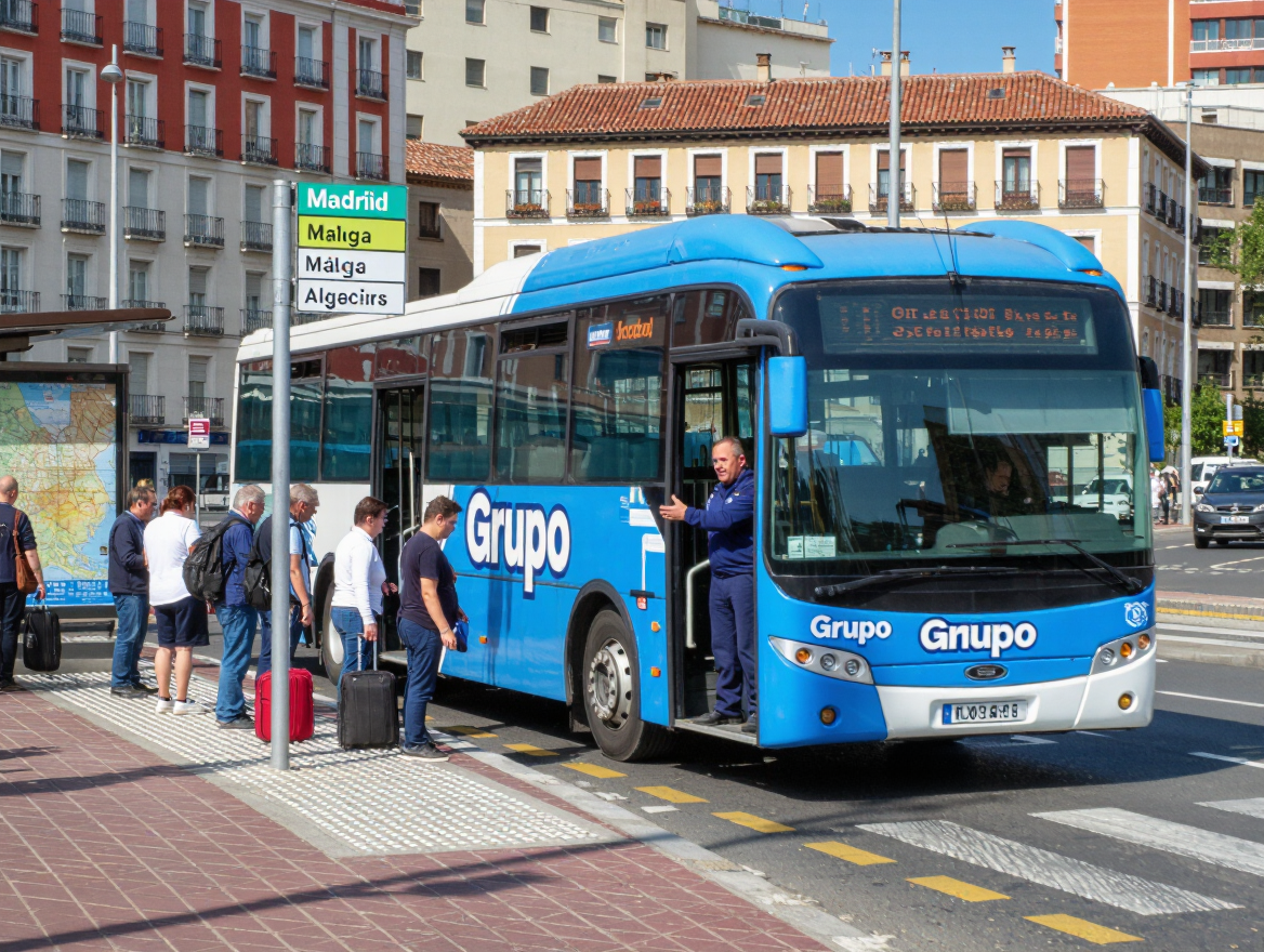 Grupo Interbus extinde conexiunile Madrid, Málaga și Algeciras ca urmare a incidentului de la Adamuz