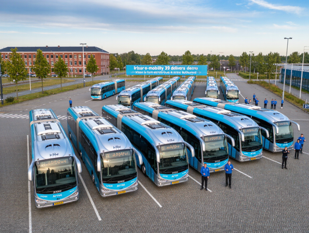 Irizar e-mobility ska leverera 39 Irizar ie tram elbussar till Arriva i Nederländerna