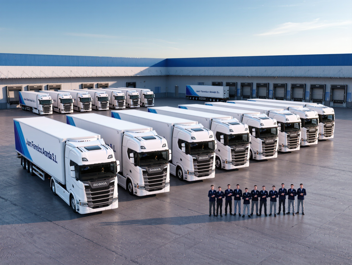 Juan Francisco Aranda S.L. Strengthens European Refrigerated Transport with 20 New Scania Súper Trucks