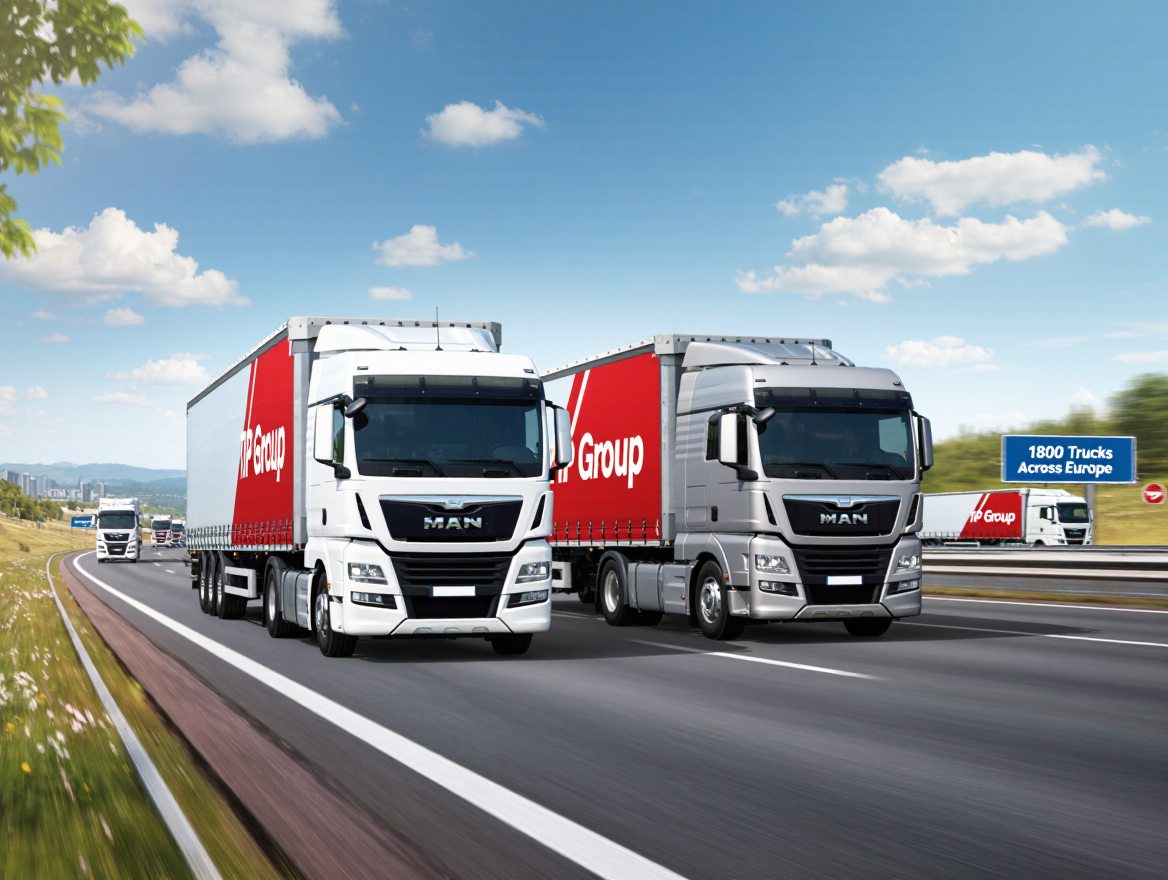 MAN Truck & Bus and TIP Group Reach Framework Deal to Deliver 1,800 Trucks Across Europe