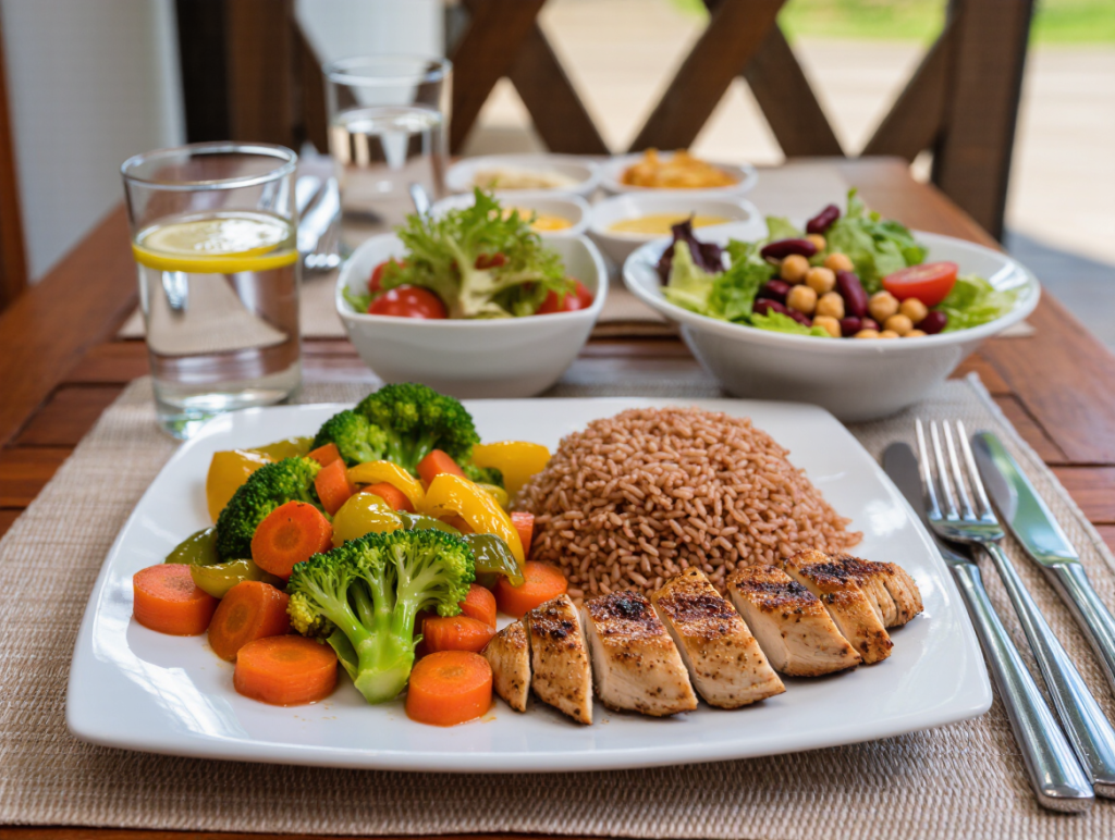 Practical nutrition for professional drivers: vegetables, proteins, cereals and legumes as a base