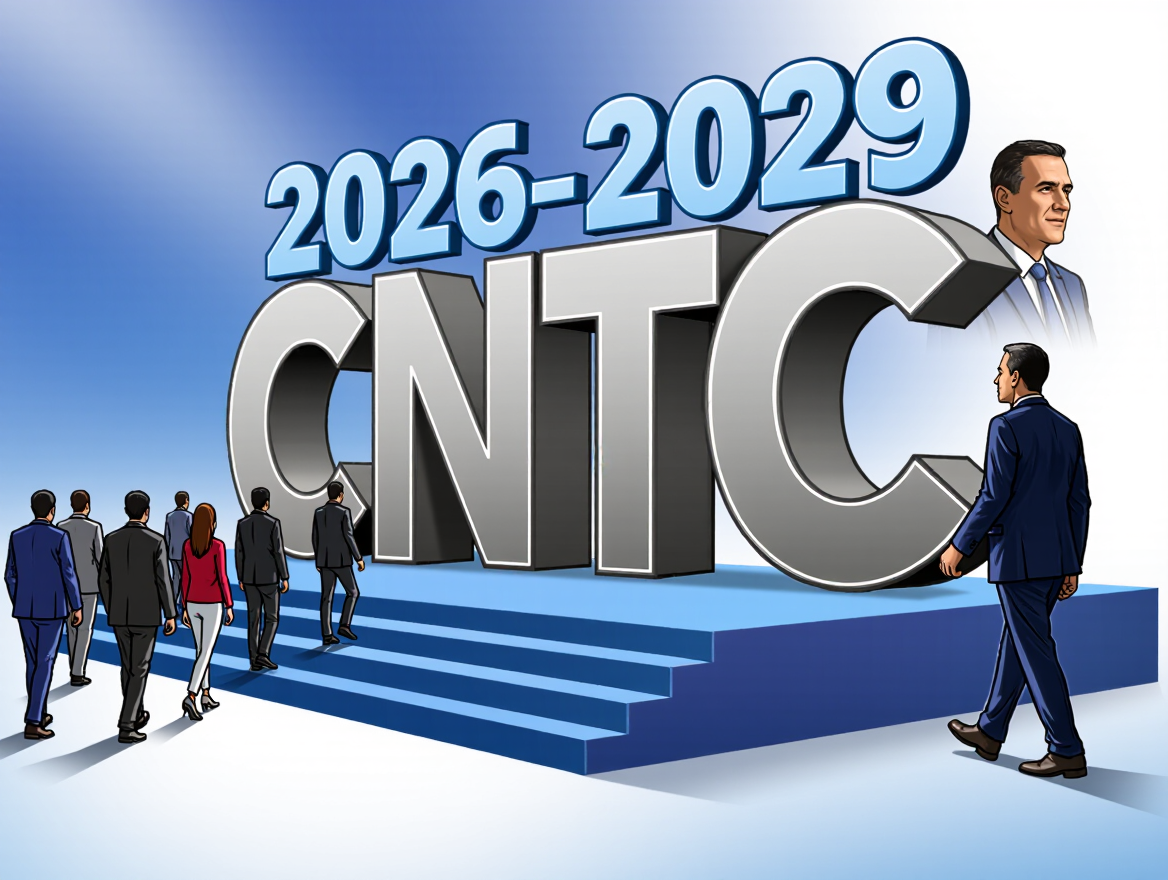 Představujeme CNTC 2026-2029: CETM stojí v čele, platforma Manuela Hernándeze ustupuje do pozadí