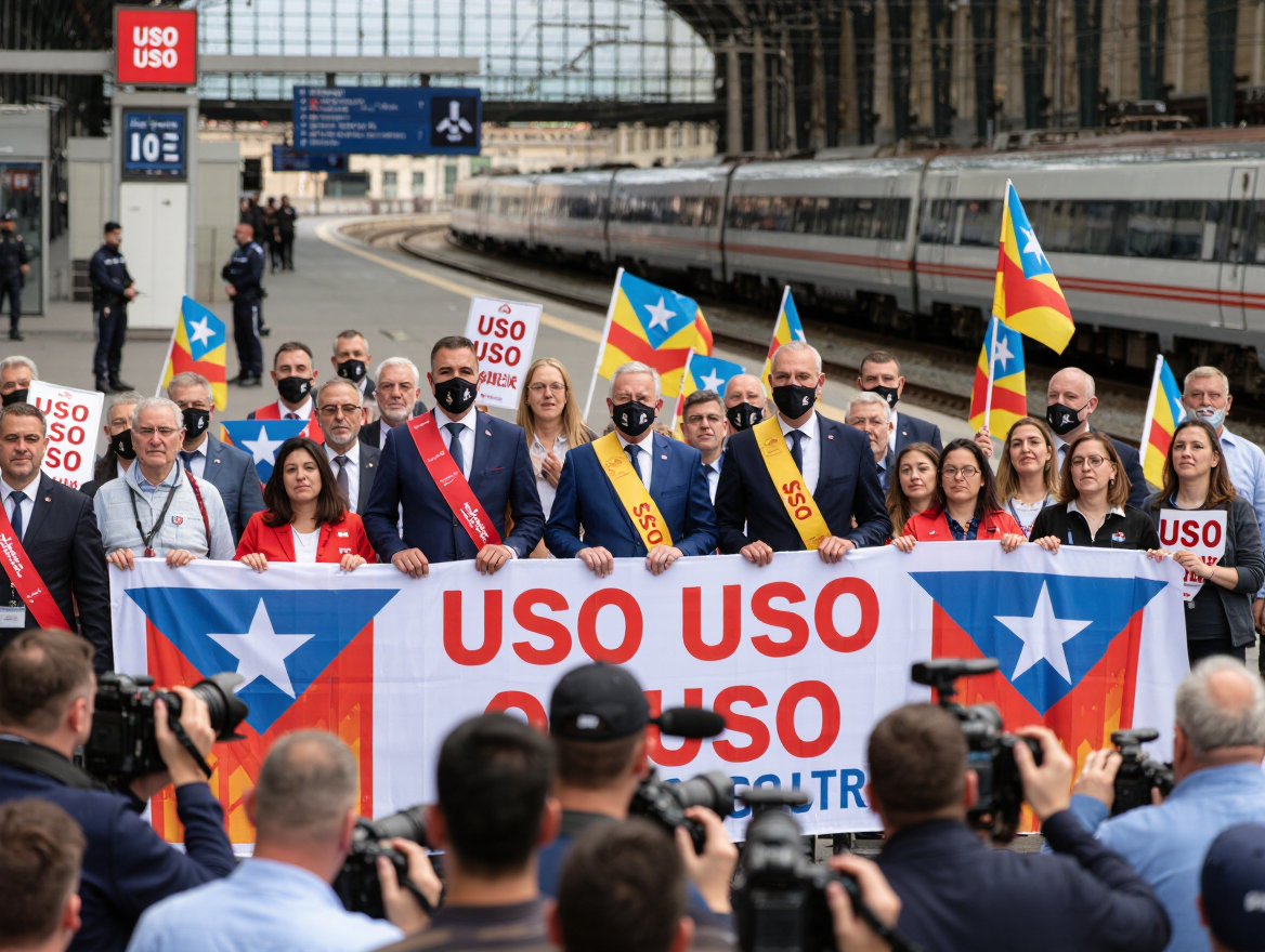 USO Backs SEMAF Strike and Demands Unified Union Voice Following Adamuz and Rodalies Incidents