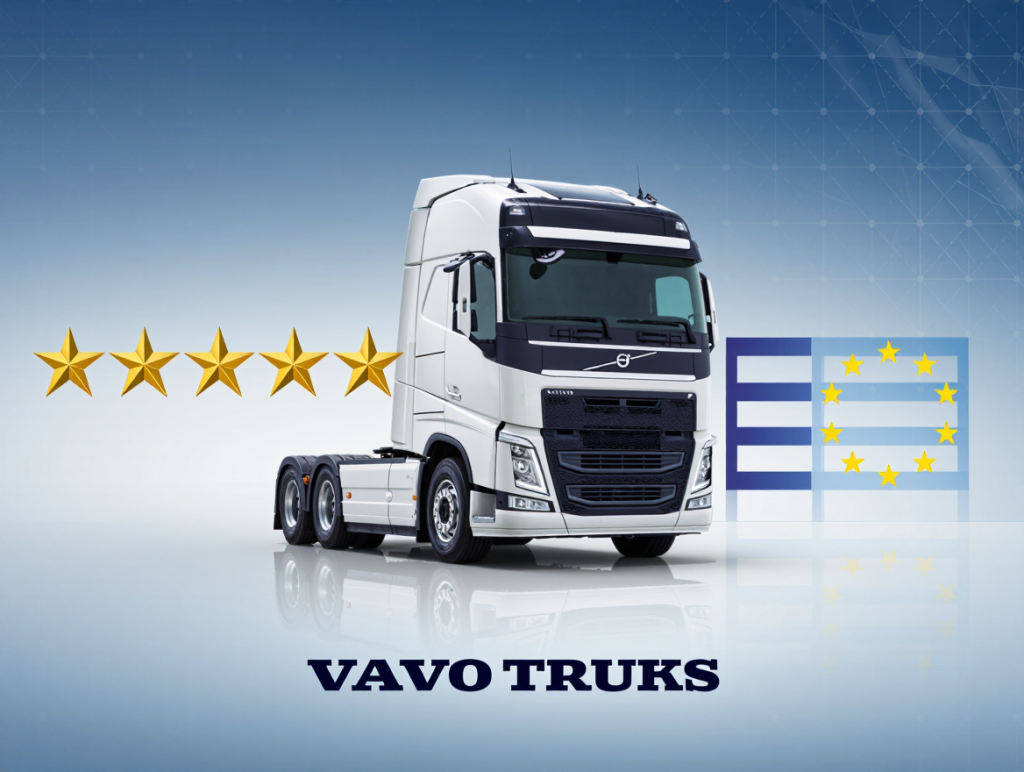 Volvo FH Achieves 5-Star Euro NCAP Rating, Strengthening Volvo Trucks’ Safety Position