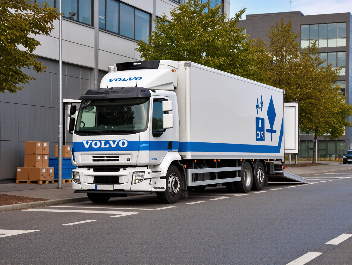 Volvo FL Electric 14 tonnin malli räätälöity tehokkaaseen kaupunkiliikenteeseen