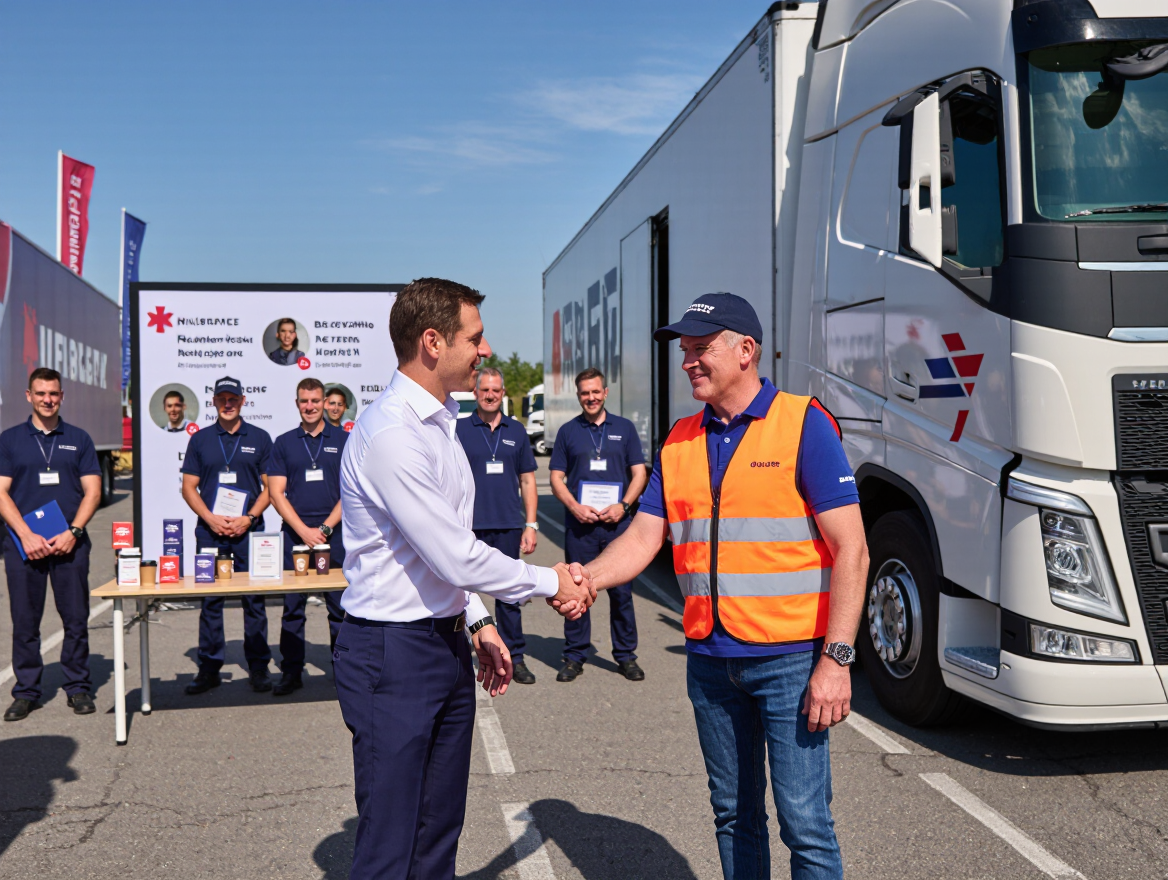 Strategies that road freight companies use to recruit and retain professional drivers
