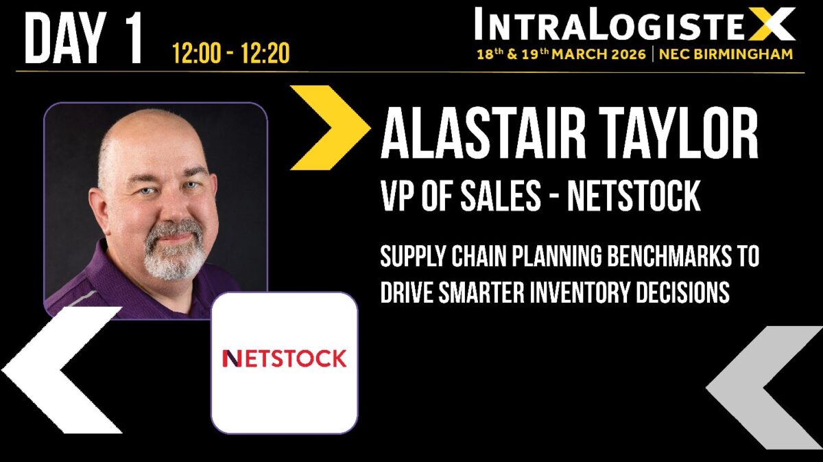 Netstock unveils smarter inventory benchmarking and AI planning at IntraLogisteX 2026