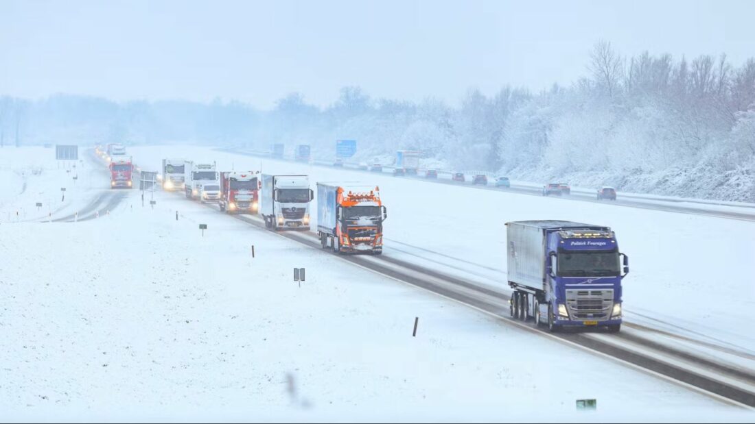 CETM calls for avoiding snow-alert areas and asks shippers to act responsibly